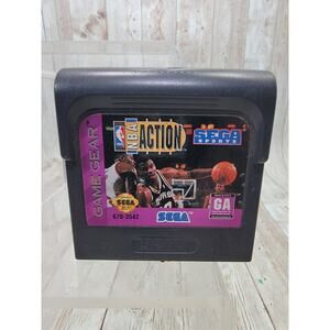 NBA Action Starring David Robinson Sega Game Gear 1994
